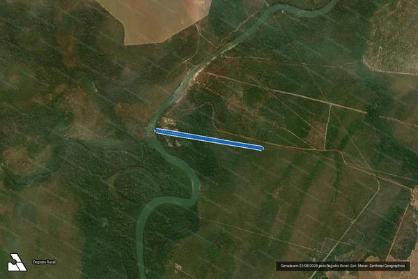 Imagem de satélite de RANCHO KULUENE - Gleba 4 em Campinápolis - MT