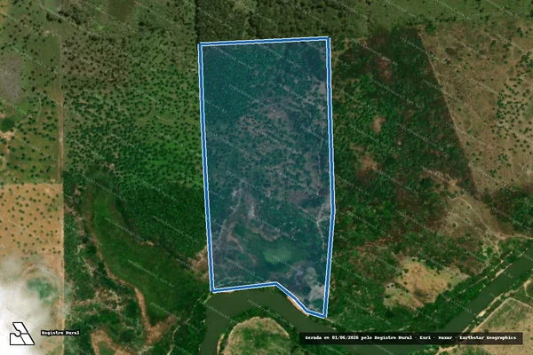 Imagem de satélite de FAZENDA NOVA JERUSALEM - Parte 2 em Bacabal - MA