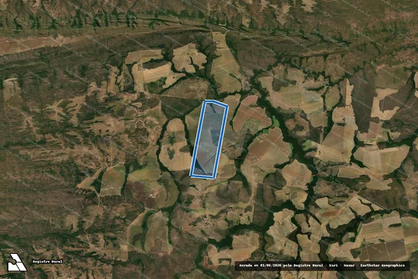 Imagem de satélite de FAZENDA CAZARIN - Única em Rosário Oeste - MT