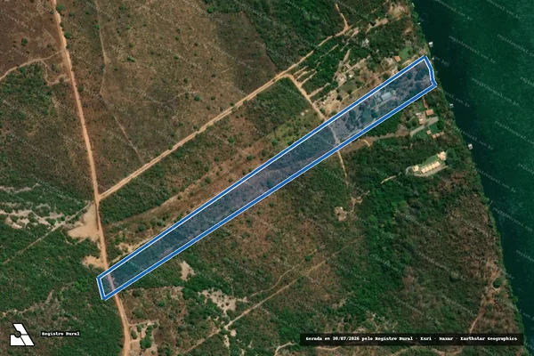 Imagem de satélite de FAZENDA MUMBUCA 3 (LOTE 3)-DESMEMBRADA-CHÁCARA 07 - Parte 1 em Peixe - TO