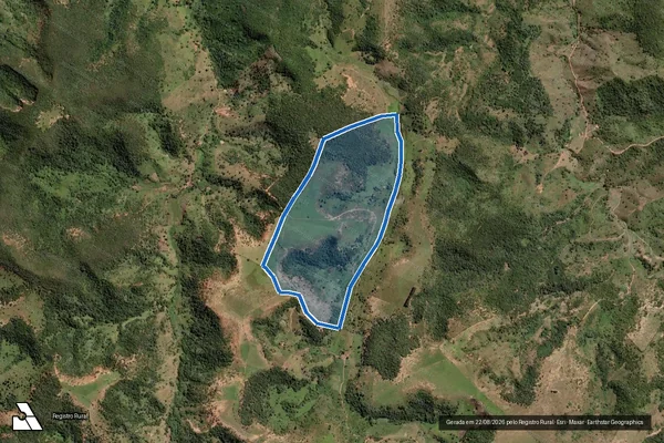 Imagem de satélite de FAZENDA CÓRREGO SECO FELISBURGO - Parte 1 em Felisburgo - MG