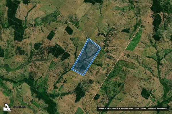 Imagem de satélite de SÍTIO SÃO LÁZARO em Pontes e Lacerda - MT