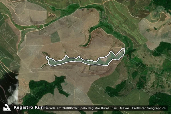 Imagem de satélite de FAZENDA TAPUIA  - PARCELA 02 em São Luís do Quitunde - AL