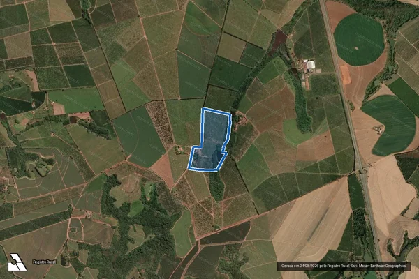 Imagem de satélite de Fazenda São José - Fazenda São José em Mogi Guaçu - SP