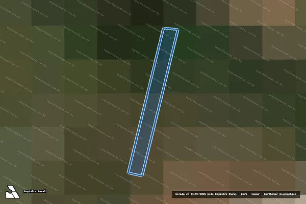 Imagem de satélite de Fazenda Rochedo - Parte 3 em Itatim - BA