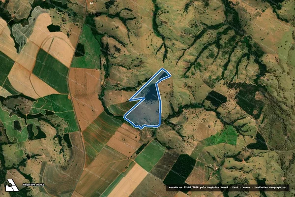 Imagem de satélite de FAZENDA BARRO AMARELO II - Parte 2 em Itaberaí - GO