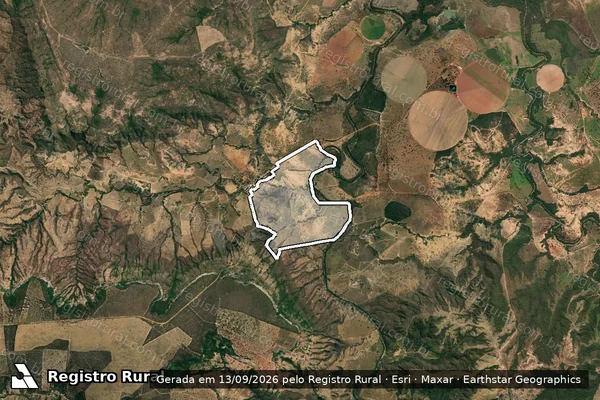 Imagem de satélite de FAZENDA TALISMÃ E FAZENDA VARGEM BONITA - Parte 1 em João Pinheiro - MG