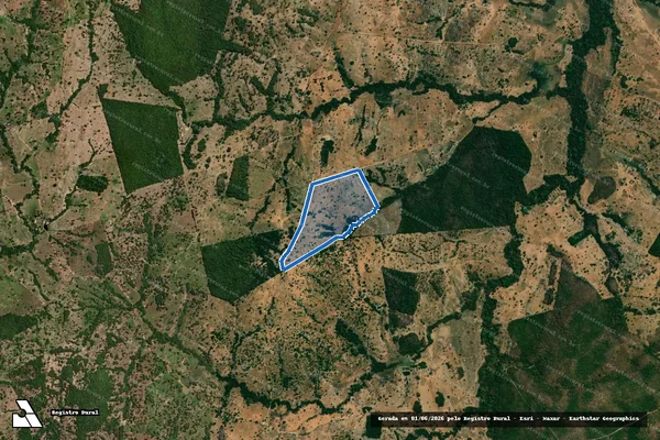 Imagem de satélite de Lote 16 ? Projeto de Assentamento Itapira - Lote 16 ? Projeto de Assentamento Itapira em Itapirapuã - GO