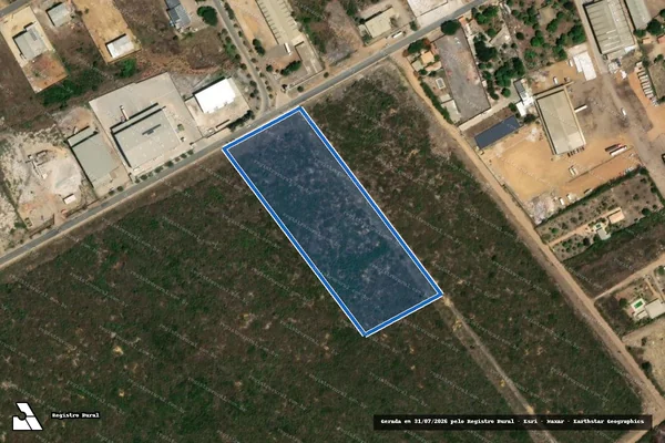 Imagem de satélite de FAZENDA CAMBOIM - GLEBA - 02 - GLEBA-02 em Vitória da Conquista - BA