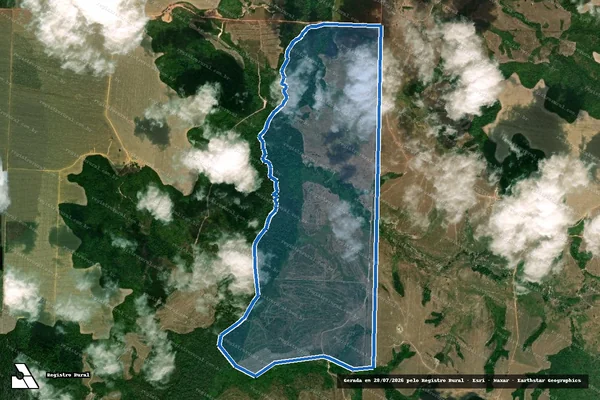Imagem de satélite de Fazenda Taiana Parte III - PARCELA 01 em Paragominas - PA