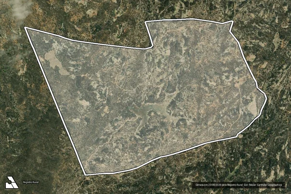 Imagem de satélite de FAZENDA PEDRA DÁGUA - Parcela 1 em Emas - PB