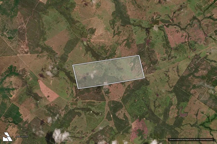 Imagem aérea do item B