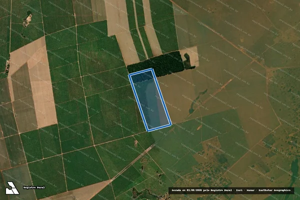 Imagem de satélite de Fazenda Samechuga - Parte 1 em Lambari D'Oeste - MT