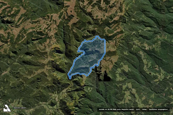 Imagem de satélite de Fazenda dos Arroios - Parte 1 em Urubici - SC