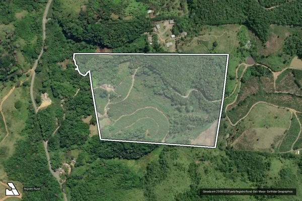 Imagem de satélite de Sítio Pedra do Largo - Parcela 1 em Juquiá - SP