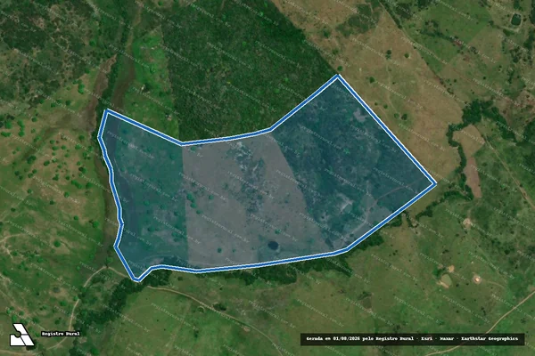 Imagem de satélite de Fazenda Riachão - Parte 5 em Tomar do Geru - SE