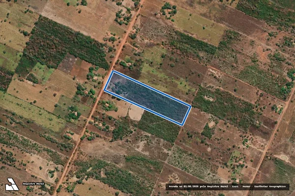 Imagem de satélite de LOTE 09, Q07 ? AGROVILA ? PA SÃO VICENTE - Gleba 09 em Flores de Goiás - GO