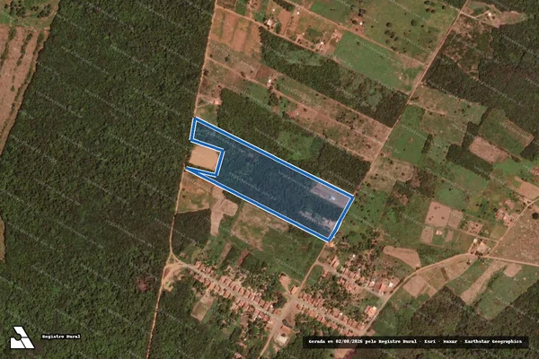 Imagem de satélite de Fazenda Saco Danta II - Lote 02 em Formosa do Rio Preto - BA
