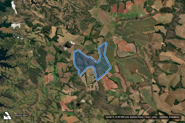 Imagem de satélite de FAZENDA TERRA NOVA em Catalão - GO
