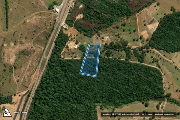 Imagem de satélite de FAZENDA ENGENHO DAS LAGES - GLEBA 01 - Gleba 06 em Santo Antônio do Descoberto - GO
