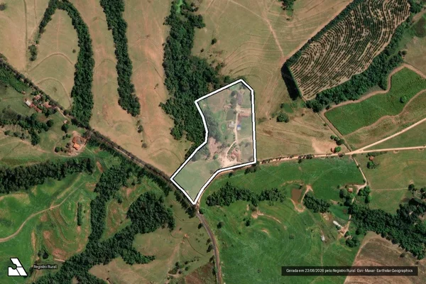 Imagem de satélite de Sítio Planalto - Sítio Planalto em Mococa - SP