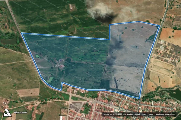 Imagem de satélite de FAZENDA NOVO MÉXICO - Parte 4 em Jaramataia - AL
