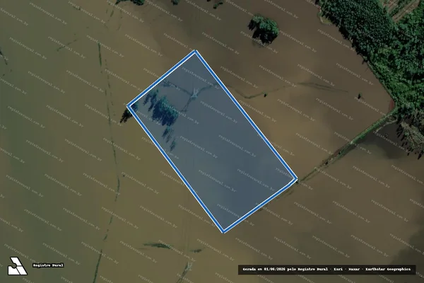 Imagem de satélite de Projeto de Assentamento Capela / Parcela 26A - Parcela 26A em Nova Santa Rita - RS