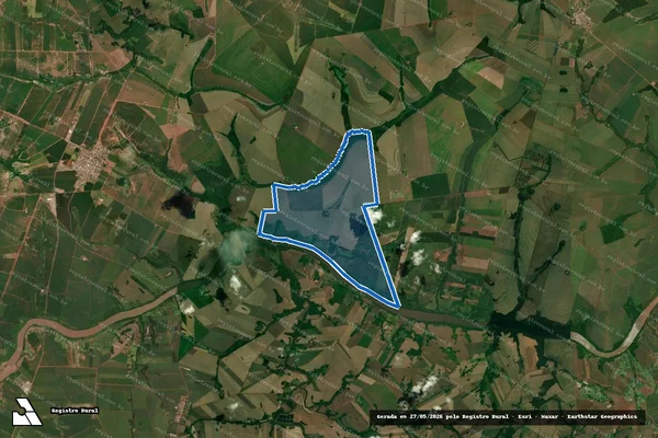 Imagem de satélite de Fazenda Prudente em Alto Piquiri - PR