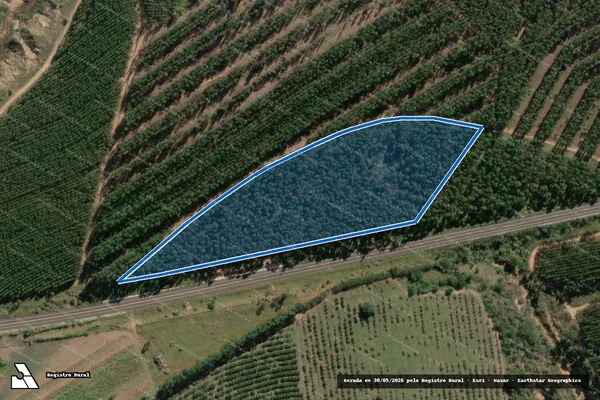 Imagem de satélite de Fazenda Santo Antônio - Gleba C em Anhembi - SP