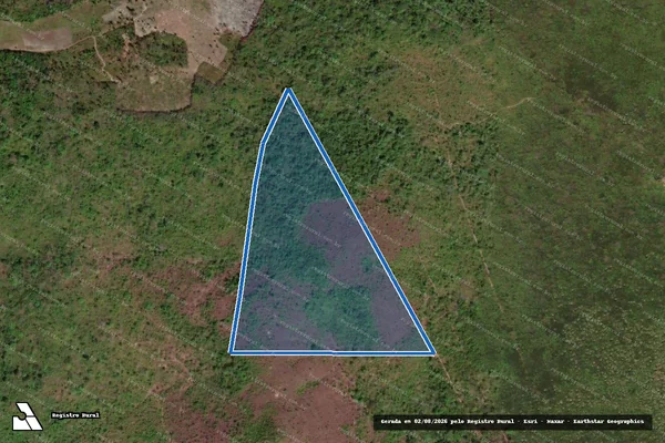 Imagem de satélite de BURITI GRANDE ? PARCELA 08B - Parte 1 em Viçosa do Ceará - CE
