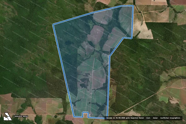 Imagem de satélite de Fazenda Tapaiuna - FAZENDA TAPAIUNA - REMANESCENTE M-46 em Nova Canaã do Norte - MT