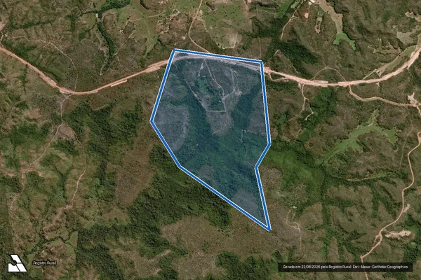Imagem de satélite de LOTE Nº 02, LOTEAMENTO FIRMESA - Parte 1 em Itacajá - TO