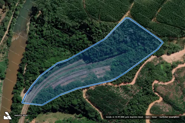 Imagem de satélite de FAZENDA SANTO ANTONIO - Parte 2 em Nova Era - MG