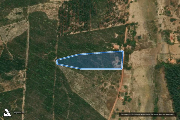 Imagem de satélite de FAZENDA GLORIA BREJINHO - Parte 2 em Rio Pardo de Minas - MG