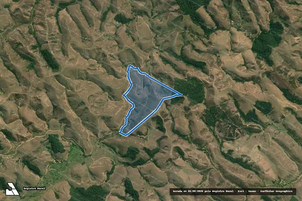Imagem de satélite de Fazenda Santo Antônio da Vargem Grande - Área 06 em Resende - RJ