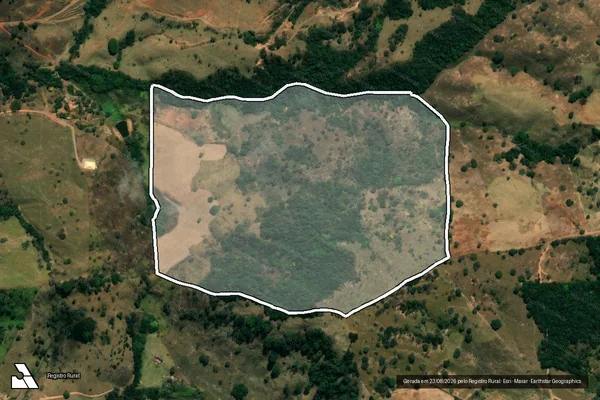Imagem de satélite de Fazenda Dias  - Parcela 1 em Itaguara - MG