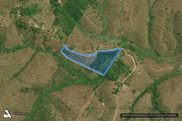 Imagem de satélite de Gleba Auzilândia / Fazenda 5 irmãos – Parcela 02