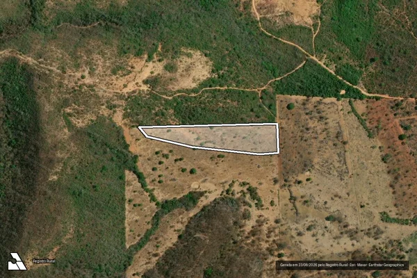 Imagem de satélite de FAZENDA REBENTÃO DOS FERROS/SUMIDOURO/BAIXÃO - Parte 1 em Montes Claros - MG