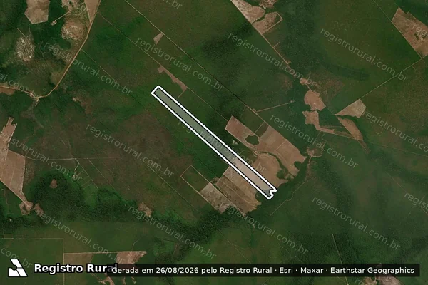 Imagem de satélite de SITIO MEU PAI LOTE 73 GLEBA IQUÊ - SETOR TENENTE MARQUES