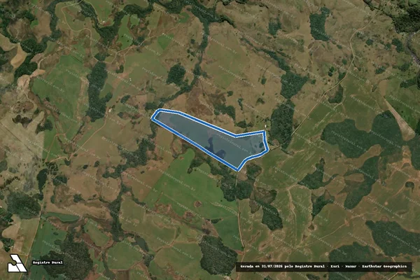 Imagem de satélite de Fazenda do Guabiju 1 - Faz Guabiju ? 1 em Esmeralda - RS