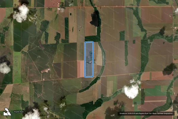 Imagem de satélite de LOTE 30 ? GLEBA 09 ? PIC / PAR - LOTE 30 ? GLEBA 09 ? PIC / PAR em Cerejeiras - RO