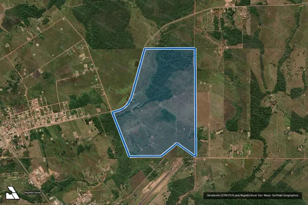 Imagem de satélite de LOTE 11- REMANESCENTE ? SETOR TATU ? GLEBA 07 - FAZENDA RANCHÃO ? B em Pimenta Bueno - RO