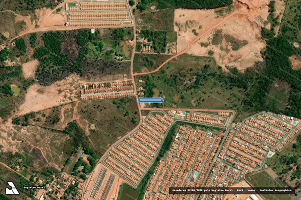 Imagem de satélite de CANTINHO DO CÉU - Parcela 1 em Imperatriz - MA