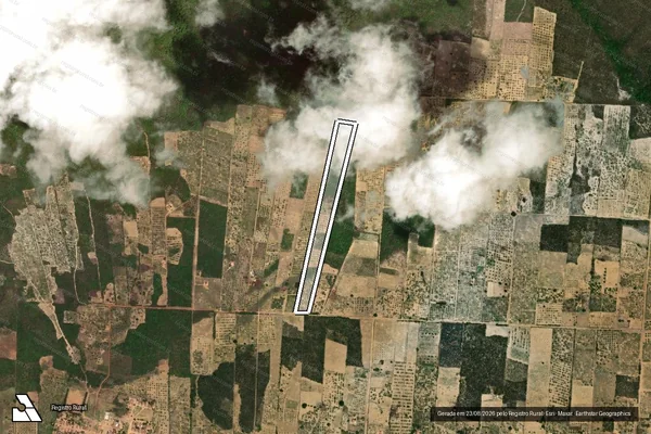Imagem de satélite de PROJETO DE ASSENTAMENTO SERRA NOVA ? LOTE 10 - Parte 1 em Florânia - RN