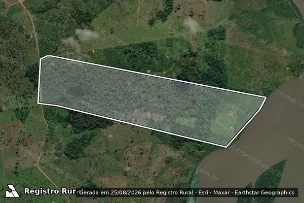 Imagem de satélite de PA POMBAL - LOTE 253 / LOTE 253