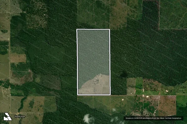 Imagem de satélite de LOTES 09 E 11 UNIFICADOS - GLEBA RIO PRETO / LOTES 09 E 11 UNIFICADOS - GLEBA RIO PRETO