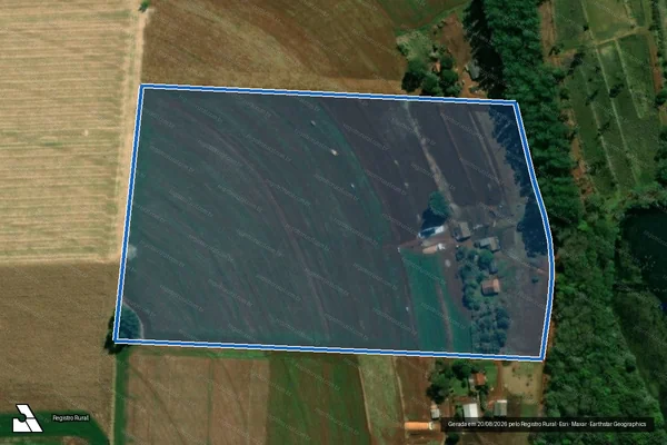 Imagem de satélite de PROJETO DE ASSENTAMENTO COMPANHEIRO ANTÔNIO TAVARES em São Miguel do Iguaçu - PR