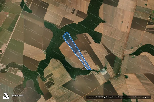 Imagem de satélite de LOTE 59B DO SETOR 12A - LOTE 59B em Lucas do Rio Verde - MT