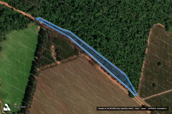 Imagem de satélite de FAZENDA COLINA - Parte 1 em Cássia - MG