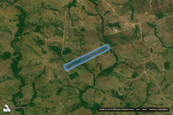 Imagem de satélite de P.A. MACUCO ? LOTE 54 - A em Comodoro - MT